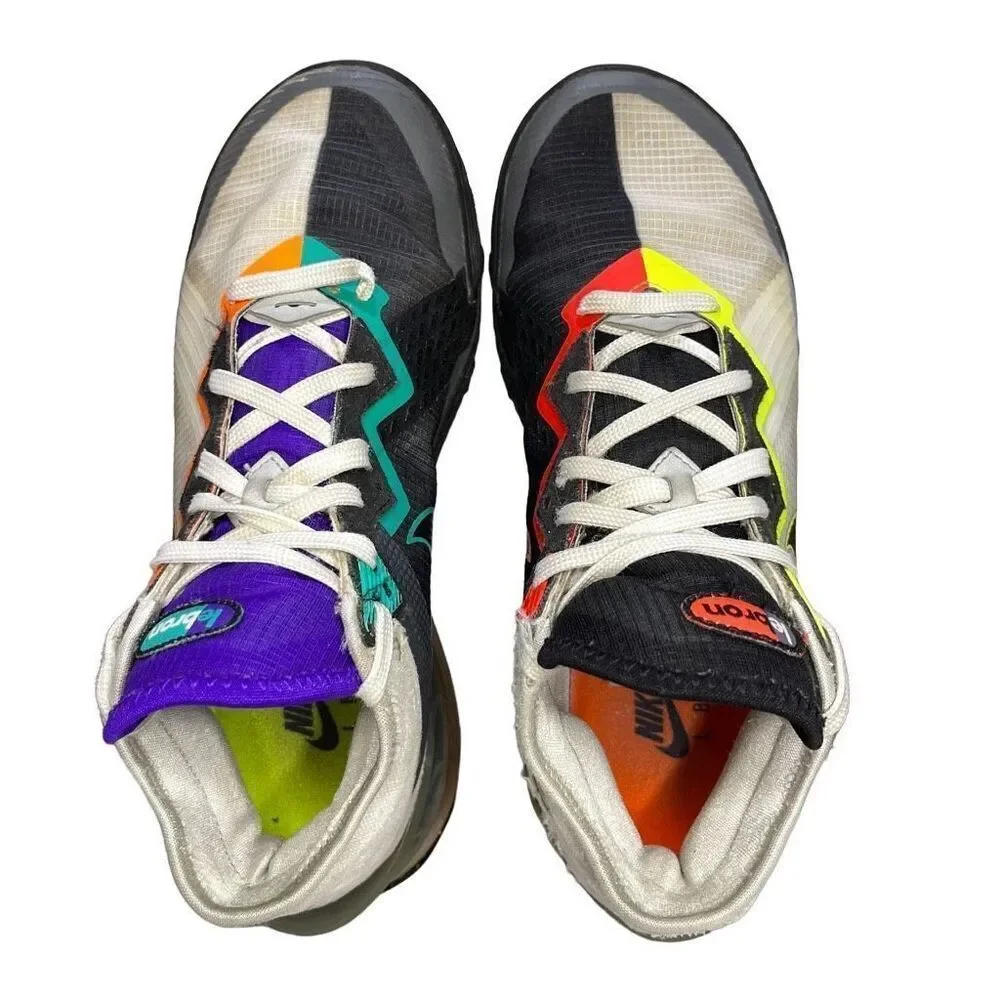 Nike LeBron 18 Low Air Max 95 Greedy - CV7562-100 - Size 7.5